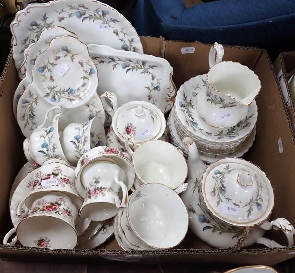 A PART ROYAL ALBERT TEA SERVICE