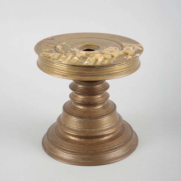 AN INDIAN BRASS STAND