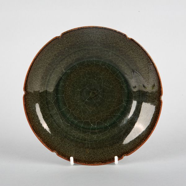 A CHINESE JIAN-TYPE CERAMIC DISH