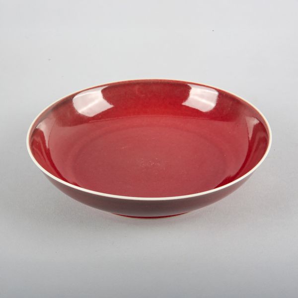 A CHINESE PORCELAIN LANGYAO DISH