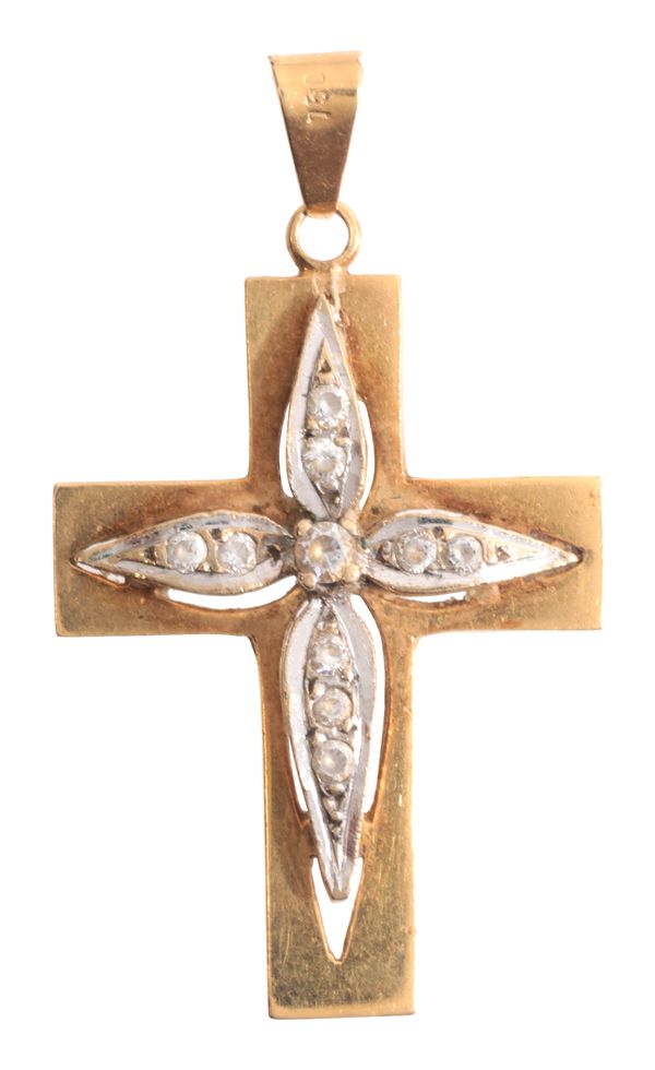 A PASTE CROSS PENDANT