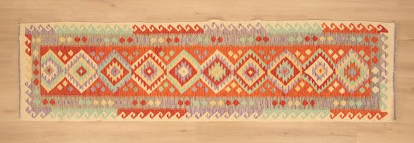 AN ANATOLIAN KILIM RUNNER