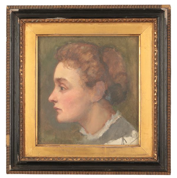 DOROTHY TENNANT, LADY STANLEY (1855-1926) Self portrait