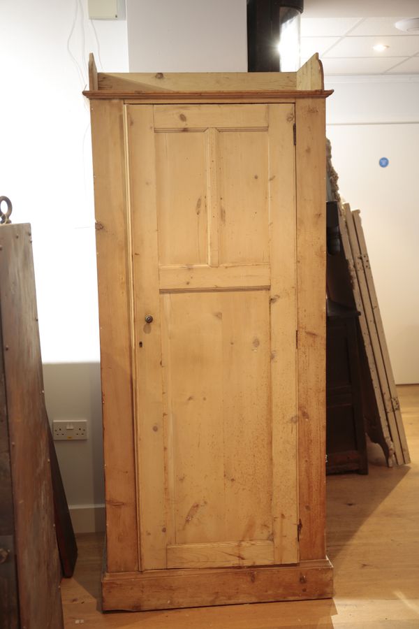 A PINE WARDROBE