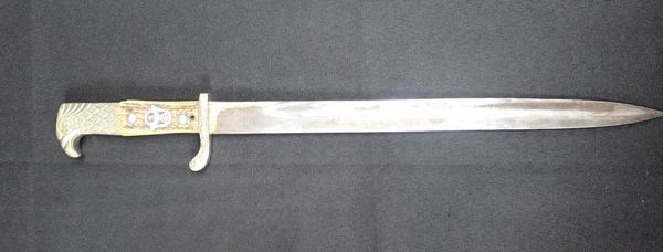 A GERMAN NAZI POLICE BAYONET