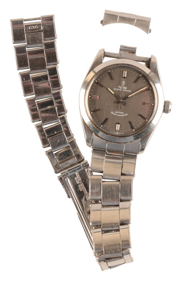 TUDOR OYSTER PRINCE: A STAINLESS STEEL BRACELET WATCH