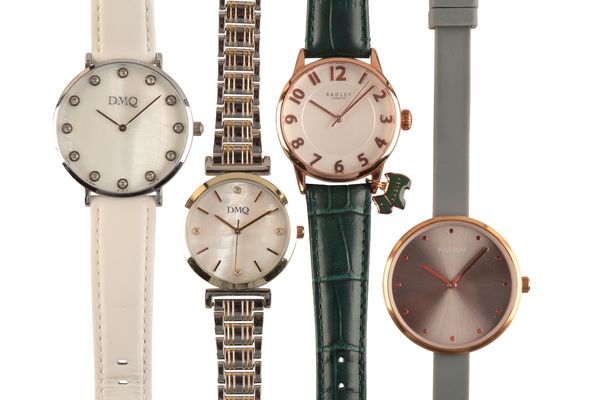 RADLEY OF LONDON: A ROSE GOLD PLATED WRISTWATCH