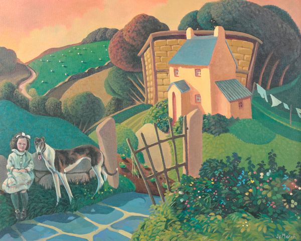 *JO MARCH (B.1962) 'Anniversary Day'