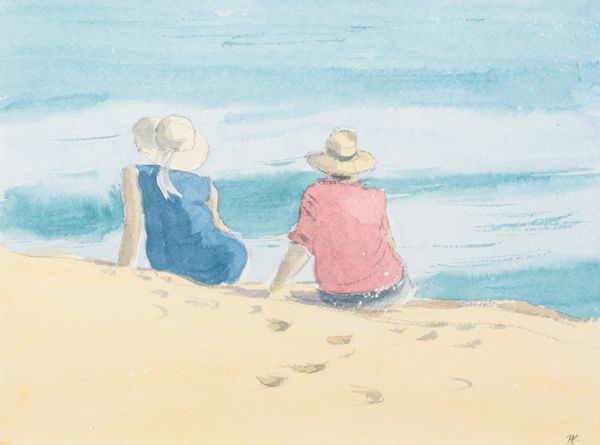 PETER KIERNAN (20TH CENTURY) 'Chesil Beach'