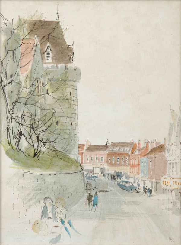 *SIR HUGH MAXWELL CASSON (1910-1999) The Curfew Tower, Windsor