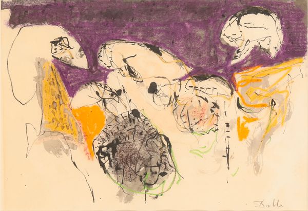 *MOGENS ERIK SCHACK BALLE (1921-1988) Untitled abstract composition