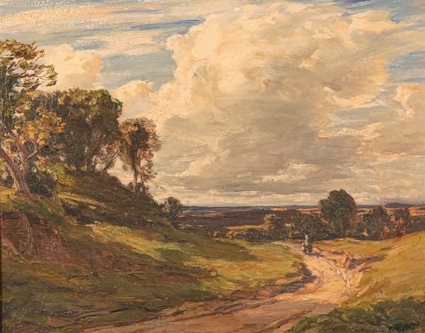 *ARTHUR FRIEDENSON (1872-1955) A Dorset landscape