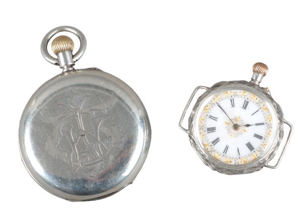 THOMAS FLY, SALISBURY: A SILVER FULL HUNTER POCKET WATCH