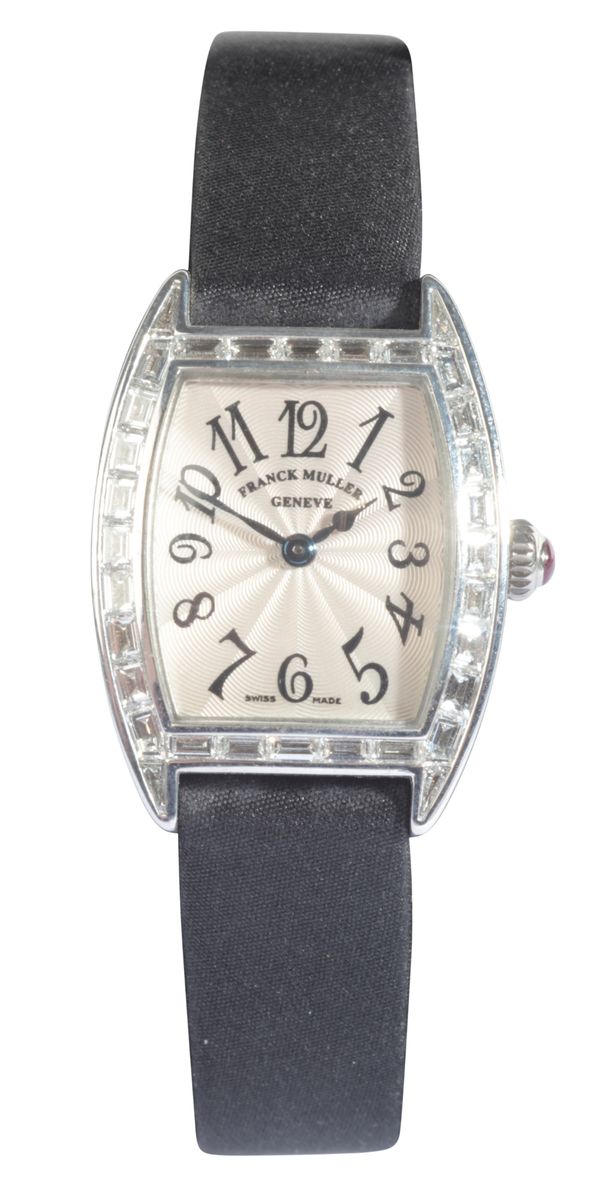 FRANK MULLER: AN 18CT GOLD WRISTWATCH