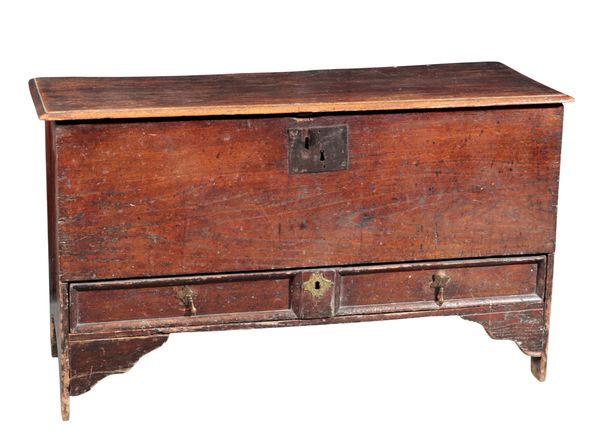 AN OAK MULE CHEST