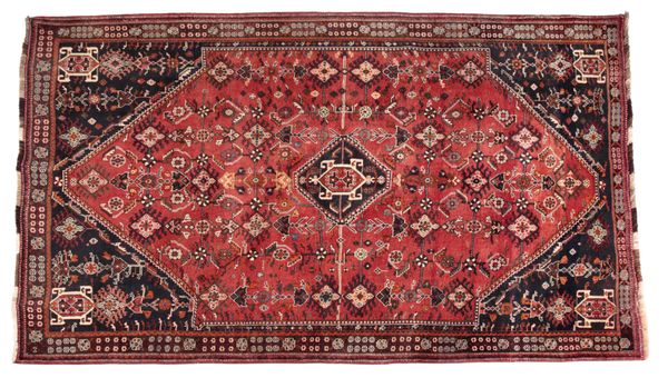 A SOUTH WEST PERSIAN QASHGAI CARPET