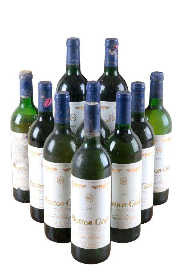 BARON PHILLIPE DE ROTHSCHILD MOUTON-CADET BORDEAUX BLANC 1989