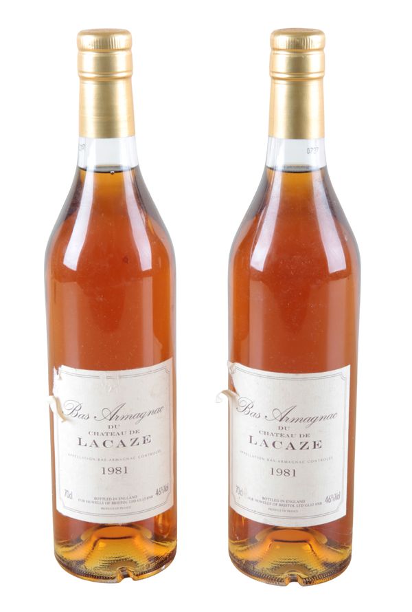 CHATEAU DE LACAZE BAS ARMAGNAC 1981
