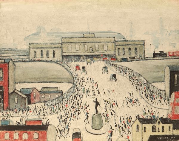 *LAURENCE STEPHEN LOWRY (1887-1976) 'Station Approach'