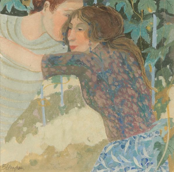 *BRENDA LENAGHAN (1941-2020) Figures Embracing