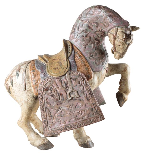 AN ORIENTAL TANG STYLE HORSE BY LLADRO