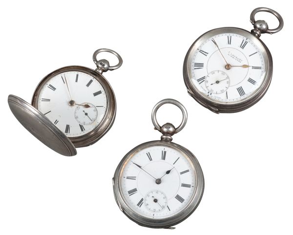 T. LOVEJOY OF WIMBLEDON: A SILVER OPEN FACE POCKET WATCH