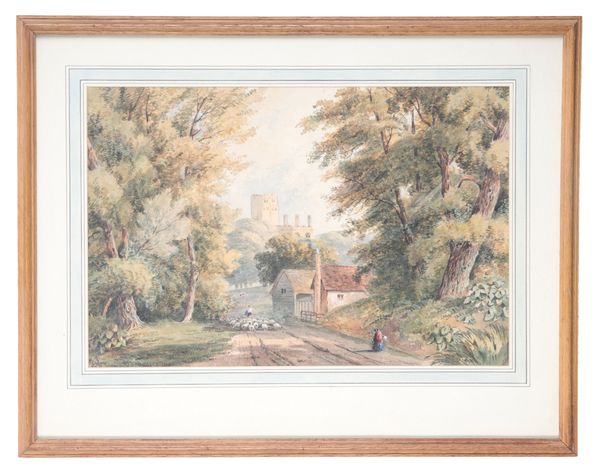 ENGLISH SCHOOL, 19TH CENTURY View of St Albans