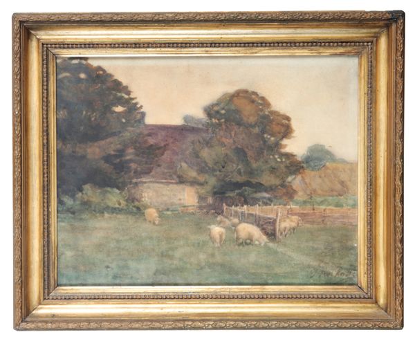 GRACE NICKALLS (20TH CENTURY) 'Evening at Pigeon Hill Farm'