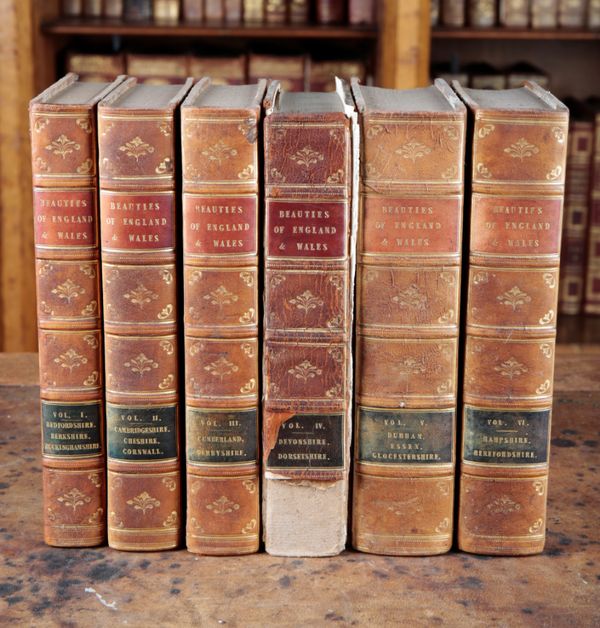 BRITTON, JOHN AND BRAYLEY, EDWARD WEDLAKE: ‘THE BEAUTIES OF ENGLAND AND WALES’