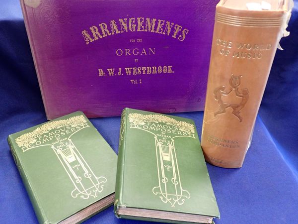 WESTBROOK, DR W.J. ‘ARRANGEMENTS FOR THE ORGAN’