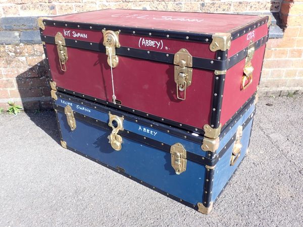 TWO  SCHOOL TRUNKS