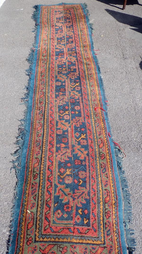 A TURKEY CARPET RUNNER