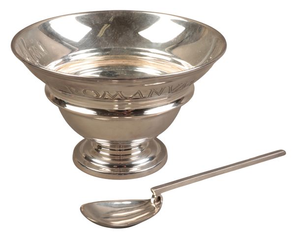 AN ELIZABETH II SILVER BOWL