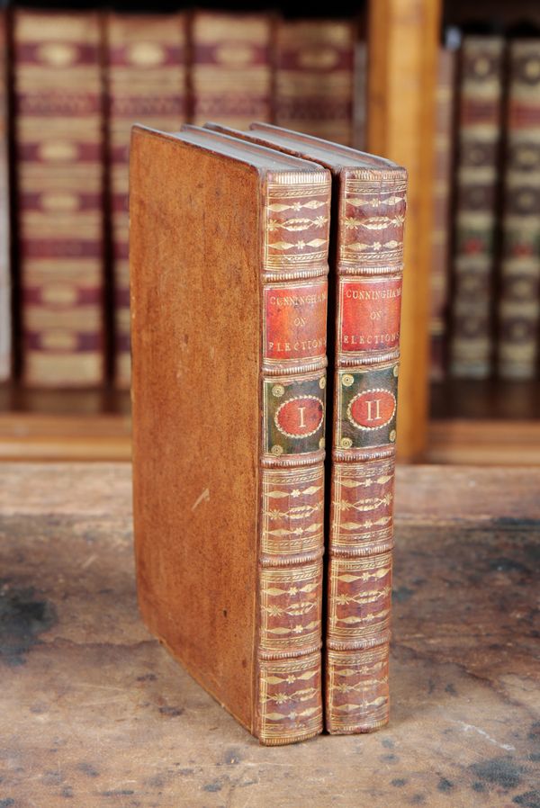 CUNNINGHAM, THOMAS: ‘AN HISTORICAL ACCOUNT OF THE RIGHTS OF ELECTION’