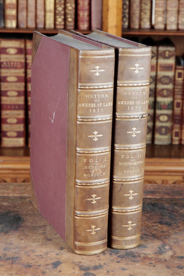 ‘ENGLAND AND WALES - RETURN OF OWNERS OF LAND 1873’