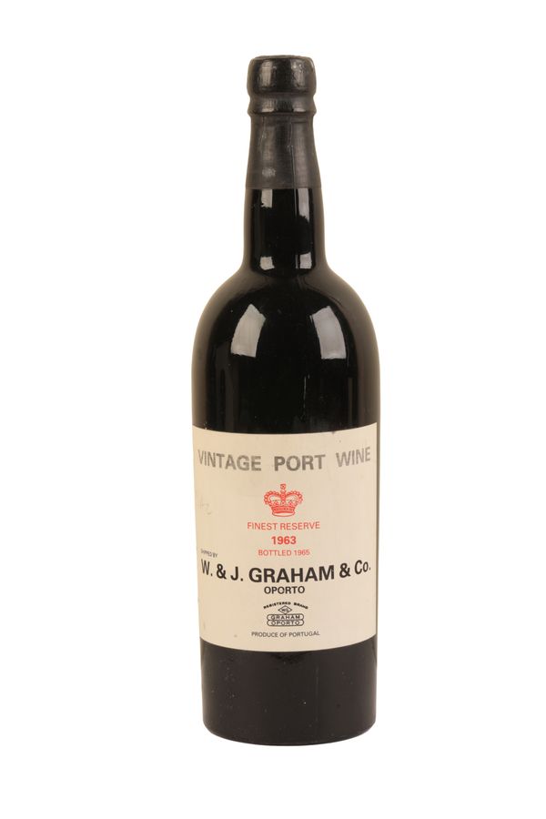 GRAHAM & CO. FINEST RESERVE VINTAGE PORT 1963