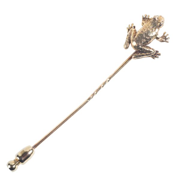 A FROG TIE PIN