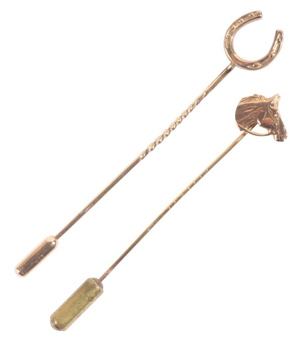 A HORSESHOE PIN