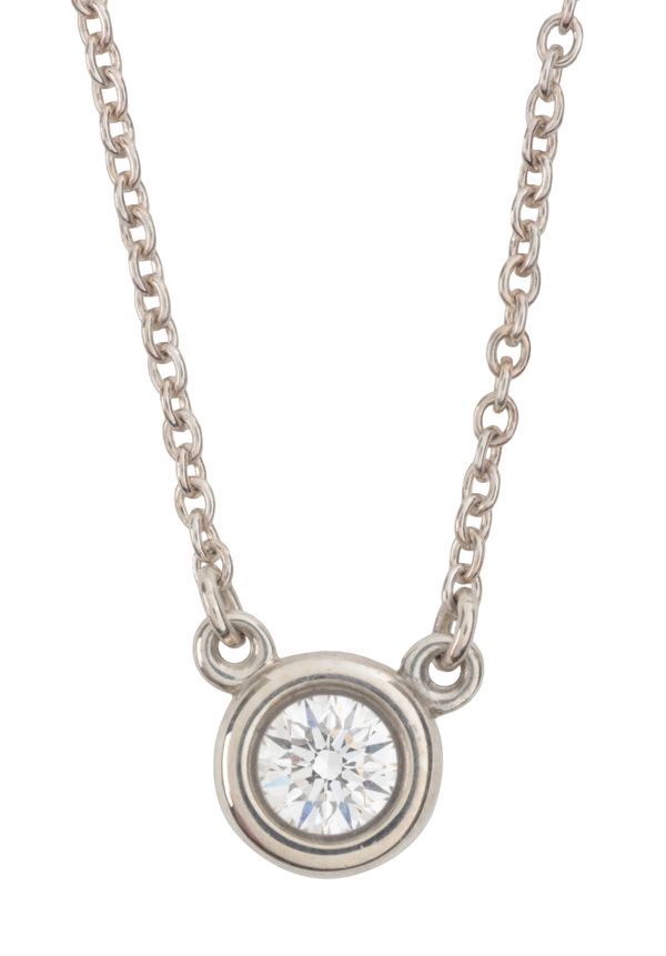ELSA PERETTI FOR TIFFANY & CO.: A DIAMONDS BY THE YARD PENDANT NECKLACE