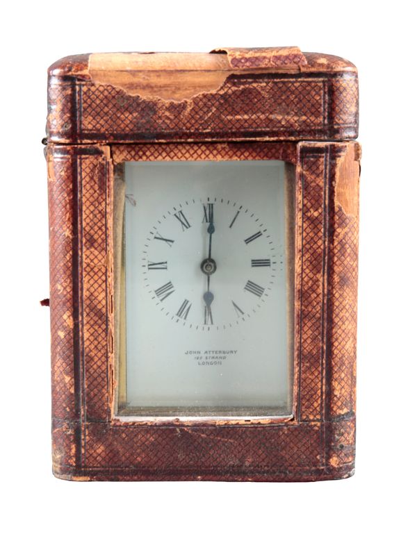 A FRENCH CARRIAGE TIMEPIECE