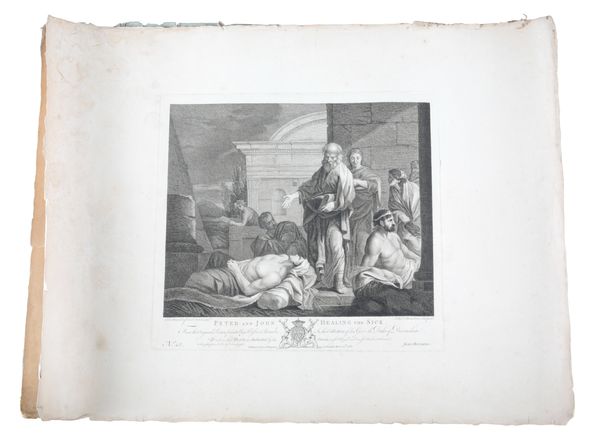 JOHN BOYDELL (1719-1804) four engravings from The Most Capital Paintings In England
