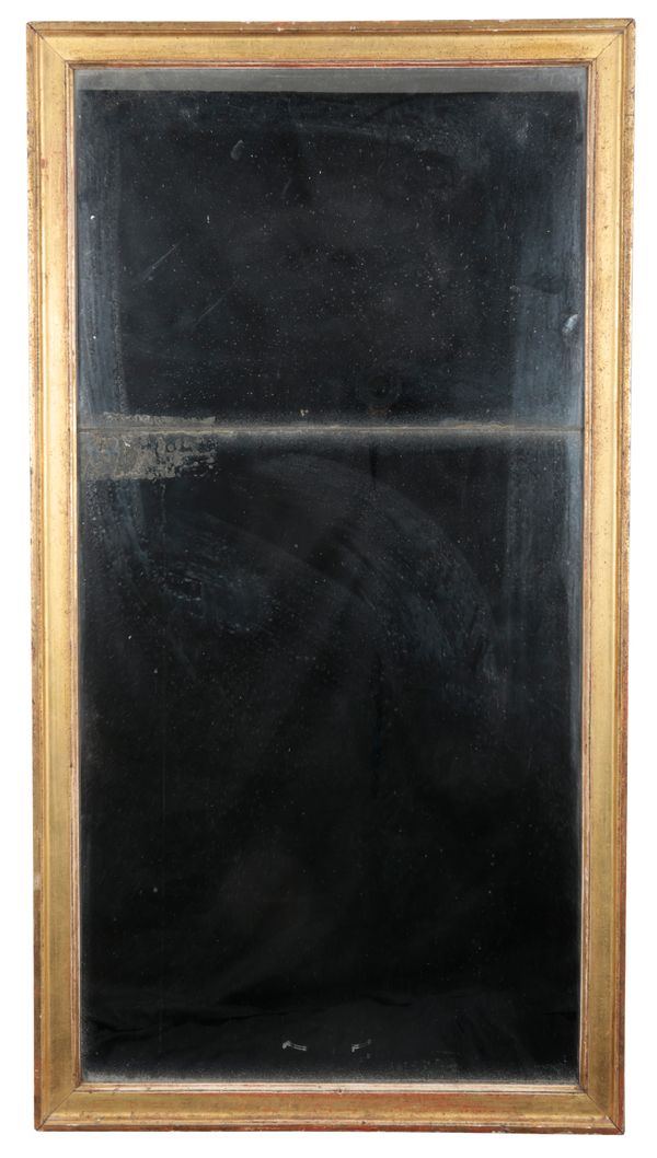 A GILTWOOD PIER MIRROR