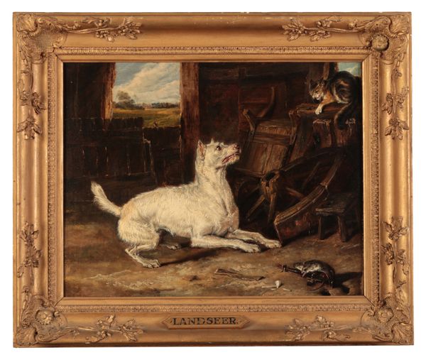 EDWIN HENRY LANDSEER (1802-1873) 'The Cat Disturbed'