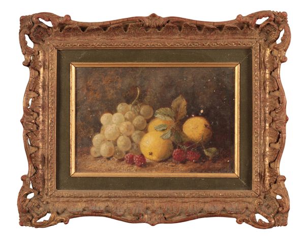 GEORGE CLARE (1830-1900) A still life with fruit