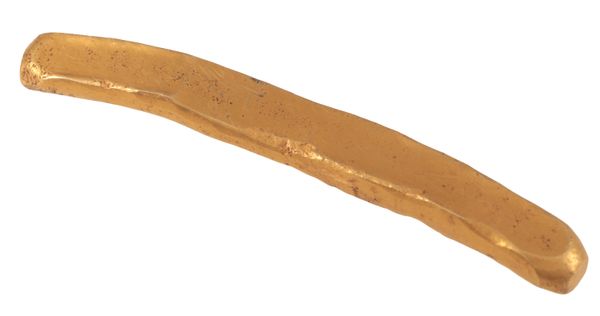 AN ANGLO-SAXON 24 CARAT GOLD INGOT