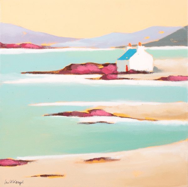*WILL KEMP (B.1977) Highlands landscape with cottage