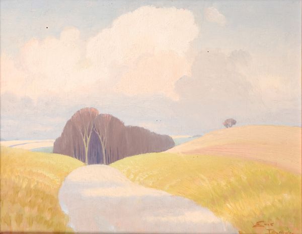 *ERIC BROWN (1894-1955) Landscape near Salisbury