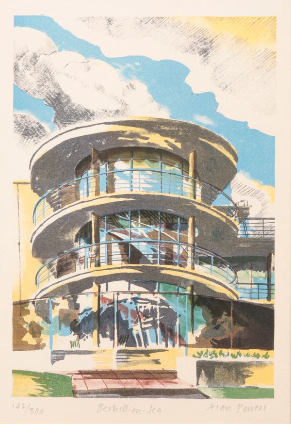 *ALAN POWERS (B.1955) 'Bexhill-on-Sea'