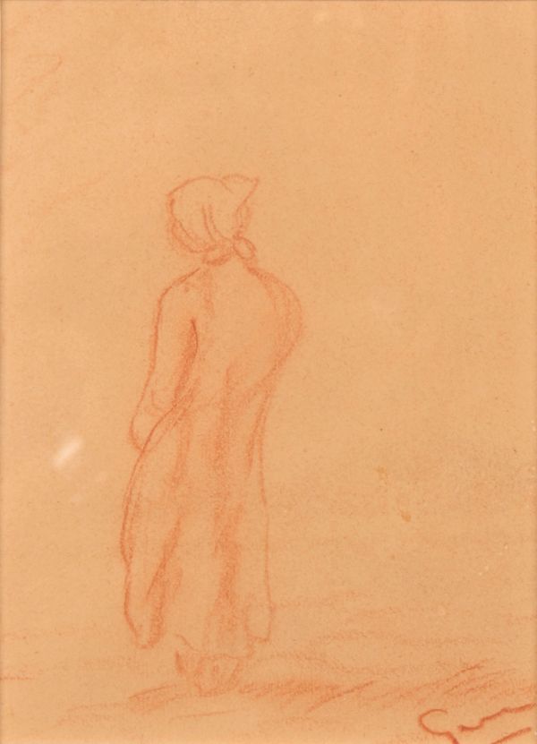 *ATTRIBUTED TO EUGENE PAUL (1895-1975) 'Study of a Peasant Woman'
