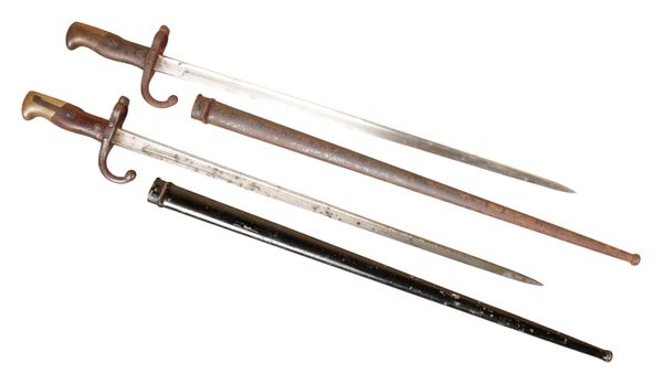 TWO FRENCH GRAS BAYONETS